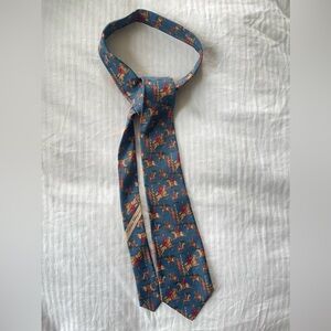 BIG SALE !Salvatore Ferragamo 100% Silk Tie perfect condition.